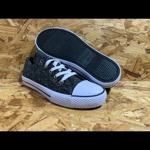 Black Sparkly Sneakers